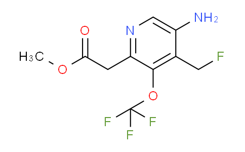 AM22203 | 1806000-05-4 | Methyl 5-amino-4-(fluoromethyl)-3-(trifluoromethoxy)pyridine-2-acetate
