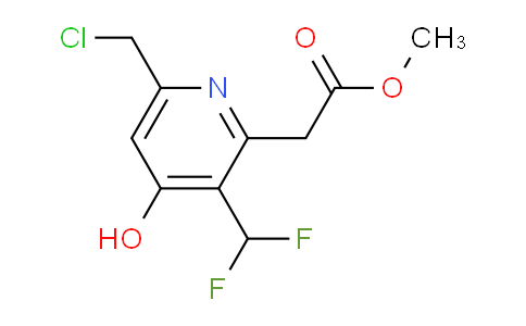 AM222032 | 1805069-94-6 | Methyl 6-(chloromethyl)-3-(difluoromethyl)-4-hydroxypyridine-2-acetate