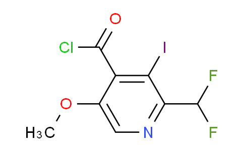 AM222044 | 1807093-84-0 | 2-(Difluoromethyl)-3-iodo-5-methoxypyridine-4-carbonyl chloride