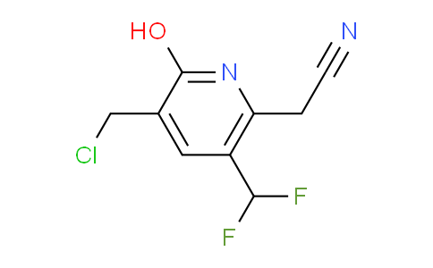 AM222049 | 1805998-29-1 | 3-(Chloromethyl)-5-(difluoromethyl)-2-hydroxypyridine-6-acetonitrile