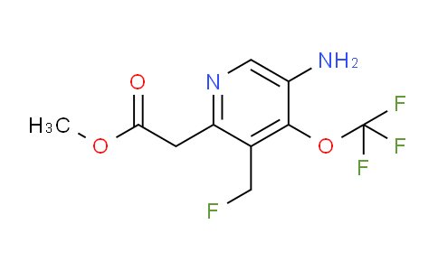 AM22205 | 1806000-10-1 | Methyl 5-amino-3-(fluoromethyl)-4-(trifluoromethoxy)pyridine-2-acetate