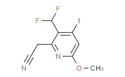 AM222050 | 1806885-06-2 | 3-(Difluoromethyl)-4-iodo-6-methoxypyridine-2-acetonitrile