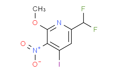 AM222055 | 1805550-28-0 | 6-(Difluoromethyl)-4-iodo-2-methoxy-3-nitropyridine