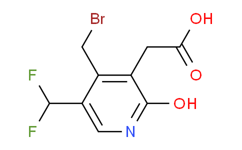 AM222056 | 1805606-85-2 | 4-(Bromomethyl)-5-(difluoromethyl)-2-hydroxypyridine-3-acetic acid