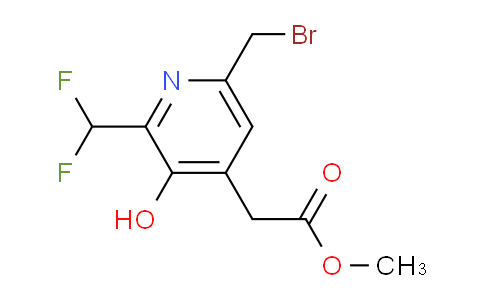 AM222057 | 1805606-94-3 | Methyl 6-(bromomethyl)-2-(difluoromethyl)-3-hydroxypyridine-4-acetate