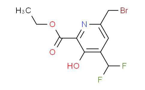 AM222062 | 1805614-90-7 | Ethyl 6-(bromomethyl)-4-(difluoromethyl)-3-hydroxypyridine-2-carboxylate
