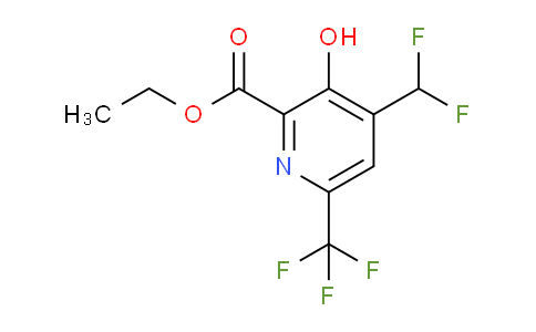 AM222067 | 1806879-36-6 | Ethyl 4-(difluoromethyl)-3-hydroxy-6-(trifluoromethyl)pyridine-2-carboxylate
