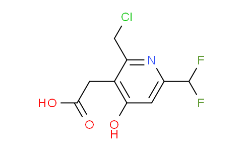 AM222080 | 1805252-81-6 | 2-(Chloromethyl)-6-(difluoromethyl)-4-hydroxypyridine-3-acetic acid