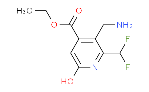 AM222082 | 1805065-89-7 | Ethyl 3-(aminomethyl)-2-(difluoromethyl)-6-hydroxypyridine-4-carboxylate