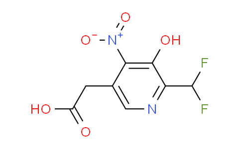 AM222098 | 1805539-49-4 | 2-(Difluoromethyl)-3-hydroxy-4-nitropyridine-5-acetic acid