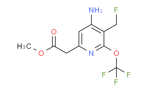 AM22211 | 1804483-18-8 | Methyl 4-amino-3-(fluoromethyl)-2-(trifluoromethoxy)pyridine-6-acetate