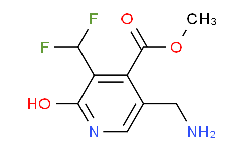 AM222121 | 1805545-54-3 | Methyl 5-(aminomethyl)-3-(difluoromethyl)-2-hydroxypyridine-4-carboxylate