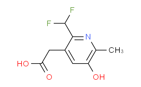 AM222123 | 1805073-36-2 | 2-(Difluoromethyl)-5-hydroxy-6-methylpyridine-3-acetic acid