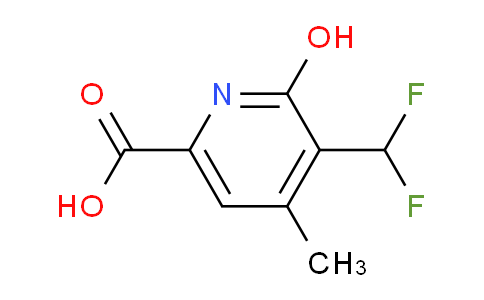 AM222128 | 1805203-32-0 | 3-(Difluoromethyl)-2-hydroxy-4-methylpyridine-6-carboxylic acid