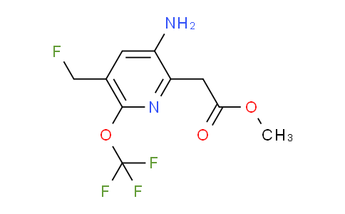 AM22213 | 1804541-95-4 | Methyl 3-amino-5-(fluoromethyl)-6-(trifluoromethoxy)pyridine-2-acetate