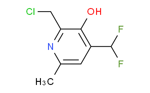 AM222132 | 1805450-80-9 | 2-(Chloromethyl)-4-(difluoromethyl)-3-hydroxy-6-methylpyridine