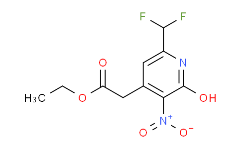 AM222134 | 1806943-79-2 | Ethyl 6-(difluoromethyl)-2-hydroxy-3-nitropyridine-4-acetate