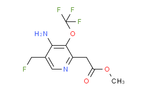 AM22214 | 1804030-33-8 | Methyl 4-amino-5-(fluoromethyl)-3-(trifluoromethoxy)pyridine-2-acetate