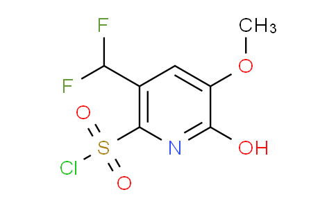 AM222142 | 1806937-59-6 | 5-(Difluoromethyl)-2-hydroxy-3-methoxypyridine-6-sulfonyl chloride