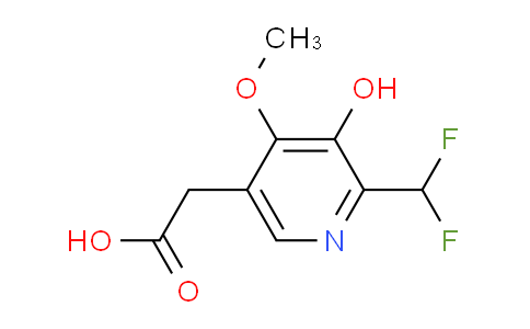 AM222147 | 1806886-27-0 | 2-(Difluoromethyl)-3-hydroxy-4-methoxypyridine-5-acetic acid