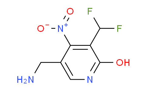 5-(Aminomethyl)-3-(difluoromethyl)-2-hydroxy-4-nitropyridine