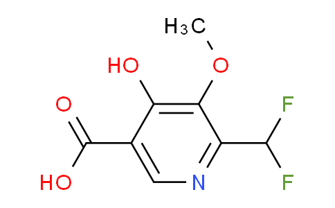 AM222156 | 1805452-62-3 | 2-(Difluoromethyl)-4-hydroxy-3-methoxypyridine-5-carboxylic acid