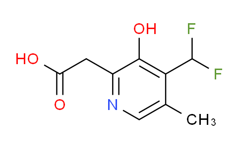 AM222159 | 1806879-00-4 | 4-(Difluoromethyl)-3-hydroxy-5-methylpyridine-2-acetic acid