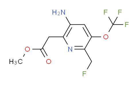 AM22216 | 1806194-91-1 | Methyl 5-amino-2-(fluoromethyl)-3-(trifluoromethoxy)pyridine-6-acetate