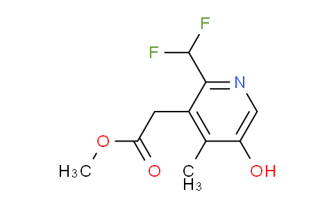AM222160 | 1806942-47-1 | Methyl 2-(difluoromethyl)-5-hydroxy-4-methylpyridine-3-acetate