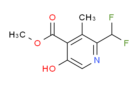 Methyl 2-(difluoromethyl)-5-hydroxy-3-methylpyridine-4-carboxylate