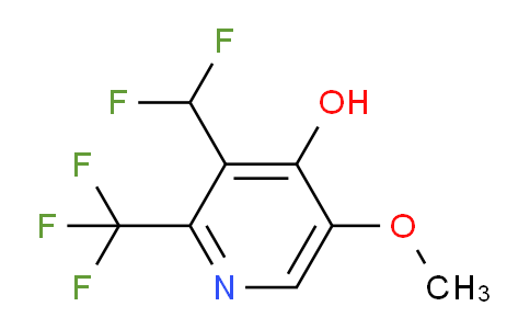 AM222166 | 1807002-27-2 | 3-(Difluoromethyl)-4-hydroxy-5-methoxy-2-(trifluoromethyl)pyridine
