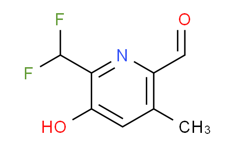 2-(Difluoromethyl)-3-hydroxy-5-methylpyridine-6-carboxaldehyde
