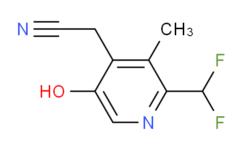 AM222169 | 1805532-39-1 | 2-(Difluoromethyl)-5-hydroxy-3-methylpyridine-4-acetonitrile