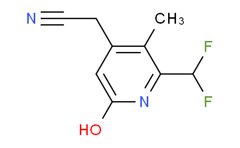 2-(Difluoromethyl)-6-hydroxy-3-methylpyridine-4-acetonitrile