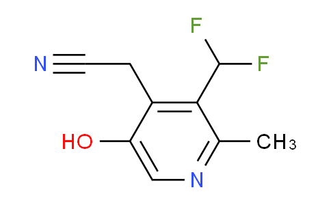 AM222171 | 1805486-68-3 | 3-(Difluoromethyl)-5-hydroxy-2-methylpyridine-4-acetonitrile