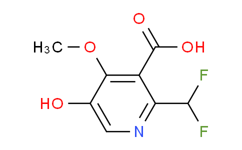 AM222188 | 1805252-06-5 | 2-(Difluoromethyl)-5-hydroxy-4-methoxypyridine-3-carboxylic acid
