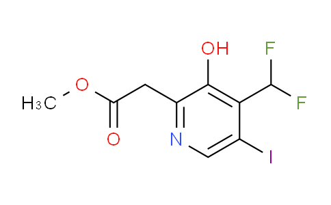 AM222204 | 1805201-45-9 | Methyl 4-(difluoromethyl)-3-hydroxy-5-iodopyridine-2-acetate