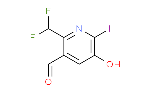 AM222208 | 1805535-49-2 | 2-(Difluoromethyl)-5-hydroxy-6-iodopyridine-3-carboxaldehyde