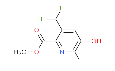 AM222215 | 1805606-34-1 | Methyl 3-(difluoromethyl)-5-hydroxy-6-iodopyridine-2-carboxylate