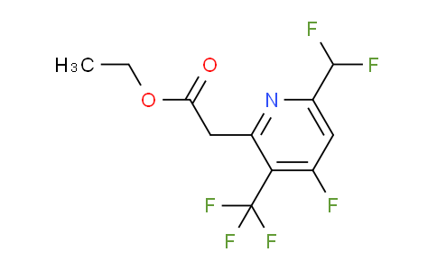 AM222218 | 1807130-89-7 | Ethyl 6-(difluoromethyl)-4-fluoro-3-(trifluoromethyl)pyridine-2-acetate