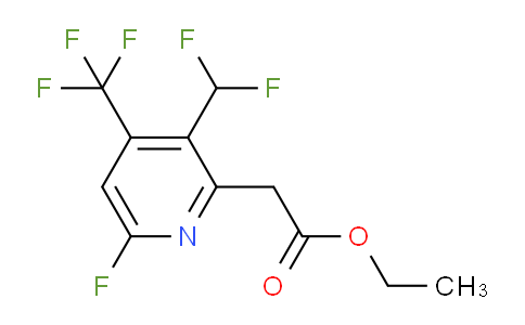AM222219 | 1805992-22-6 | Ethyl 3-(difluoromethyl)-6-fluoro-4-(trifluoromethyl)pyridine-2-acetate