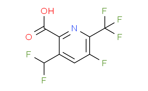 AM222223 | 1805449-62-0 | 3-(Difluoromethyl)-5-fluoro-6-(trifluoromethyl)pyridine-2-carboxylic acid