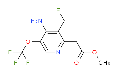 AM22223 | 1803633-26-2 | Methyl 4-amino-3-(fluoromethyl)-5-(trifluoromethoxy)pyridine-2-acetate