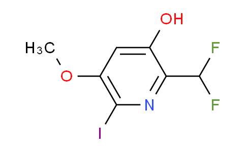 AM222239 | 1805992-27-1 | 2-(Difluoromethyl)-3-hydroxy-6-iodo-5-methoxypyridine