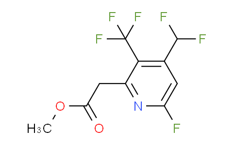 AM222241 | 1805195-76-9 | Methyl 4-(difluoromethyl)-6-fluoro-3-(trifluoromethyl)pyridine-2-acetate