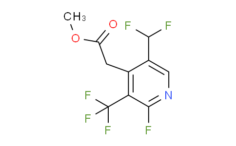 AM222242 | 1805620-13-6 | Methyl 5-(difluoromethyl)-2-fluoro-3-(trifluoromethyl)pyridine-4-acetate