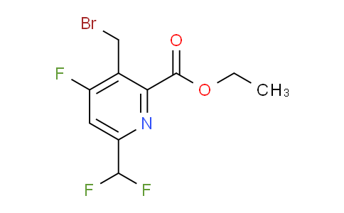 AM222243 | 1805600-79-6 | Ethyl 3-(bromomethyl)-6-(difluoromethyl)-4-fluoropyridine-2-carboxylate