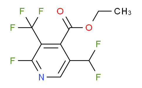 AM222248 | 1807130-75-1 | Ethyl 5-(difluoromethyl)-2-fluoro-3-(trifluoromethyl)pyridine-4-carboxylate