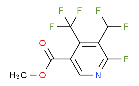 AM222250 | 1806934-13-3 | Methyl 3-(difluoromethyl)-2-fluoro-4-(trifluoromethyl)pyridine-5-carboxylate