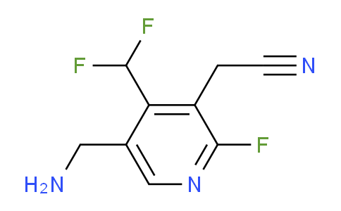 5-(Aminomethyl)-4-(difluoromethyl)-2-fluoropyridine-3-acetonitrile